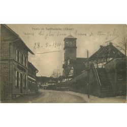 67 SOUFFLENHEIM. Une rue en 1919