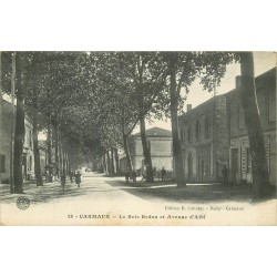 81 CARMAUX. Le Bois Redon et Epicerie avenue d'Albi 1916