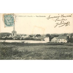 95 LE THILLAY. Vue générale sur le Village 1906