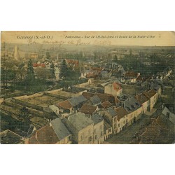 95 GONESSE. Rue Hôtel-Dieu et Route de la Patte d'Oie 1914