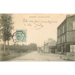 95 GONESSE. Commerce de vins Luc sur la Route de Paris 1905