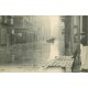 75006 PARIS. Sauveteurs rue Saint-André des Arts crue de 1910
