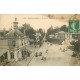 2 x cpa 95 MONTMORENCY. La Gare et boulevard de l'Ermitage et avenue Fontaine Renée