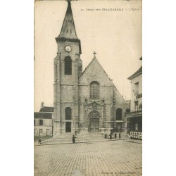 92 ISSY-LES-MOULINEAUX. L'Eglise et le Tabac