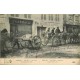 80 AMIENS. Artillerie traversant la Ville en attelage devant une Pharmacie 1915
