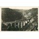 carte postale ancienne 66 MONT-LOUIS. Tramway sur Viaduc de la Cabanasse. Carte photo 1949