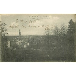 2 x cpa 70 LURE. Village et personnage au Lac de La Font 1918