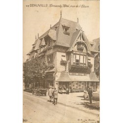14 DEAUVILLE. Normandy Hôtel rue de l'Ecluse 1930