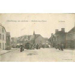 50 DIELETTE-LES-PIEUX. Le Bourg Jour de Marché 1907