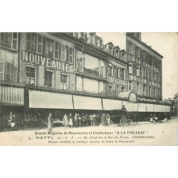 50 CHERBOURG. Grands Magasins Confections " A la Frileuse " rue Gambetta et des Portes