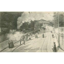 29 BREST. Train en Gare à l'Avancée de la Porte de Foy