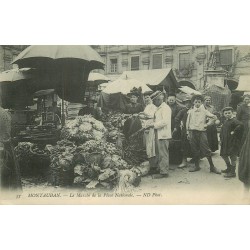 82 MONTAUBAN. Le Marché de la Place Nationale 1912