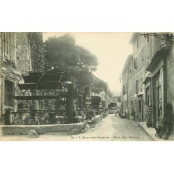 84 L'ISLE-SUR-SORGUE. Rue des Roues à eau 1911