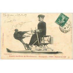 carte postale ancienne 66 PERPIGNAN. Carnaval XV. Comité des Fêtes de Bienfaisance 1909