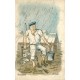 Illustrateur AONOGAHARA. Un Marin japonais dans la boue