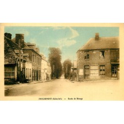 76 FOUCARMONT. Café bistrot Route de Blangy 1954