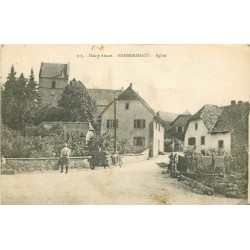 68 RAMMERSMATT. Voiture ancienne et Eglise 1918