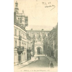 59 DOUAI. Horlogerie Rue Jean Bellegambe 1904