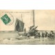 80 CAYEUX-SUR-MER. Le Départ d'un Bateau de Pêche 1908
