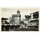 carte postale ancienne 66 PERPIGNAN. Restaurant Hôtel de France et Castillet carte photo