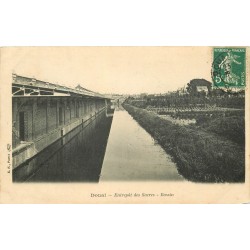 59 DOUAI. Bassin Entrepôt des Sucres 1908 timbre taxe