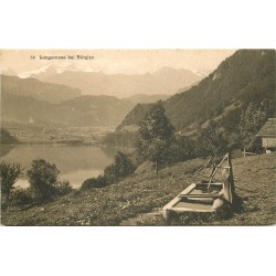 SUISSE. Lungernsee bei Bürglen 1920