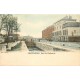 CHATELINEAU. Péniche à l'Ecluse Quai de l'Industrie 1903