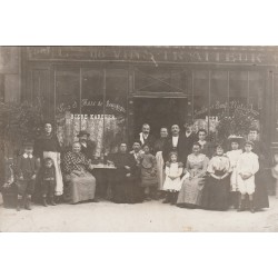 93 MONTREUIL. Café Restaurant Commerce de Vins Traiteur au 95 rue de Paris 1908