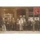 93 MONTREUIL SOUS BOIS. Rare Photo carte postale d'un Bar Café 1907