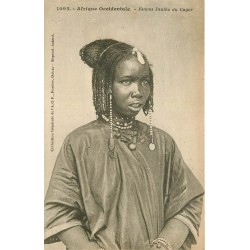 AFRIQUE Occidentale. Femme Peulhe du Cayor vers 1930
