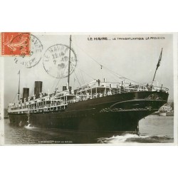 LE HAVRE. Le Transatlantique " La Provence " 1908