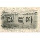 carte postale ancienne 66 PORT-VENDRES. Vue sur la Presqu'île. Le lavage des Vaches 1903