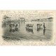carte postale ancienne 66 PORT-VENDRES. Vue sur la Presqu'île. Le lavage des Vaches 1903