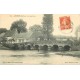 72 ASNIERES. Enfants sur le vieux Pont 1911