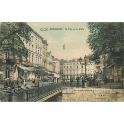 CHARLEROI. Entrée de la Ville avec Grand Hôtel de l'Europe 1913