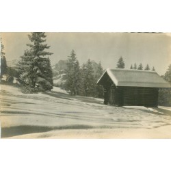 Winterlandschaft auf Saanenmöser - Gummfluh u. Rüblihorn