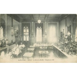 59 DOUAI. Salle du Buffet Hôtel 1910