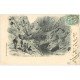 carte postale ancienne 66 SAINT-PAUL-DE-FENOUILLET. Gorges et Pont de la Fou vers 1903