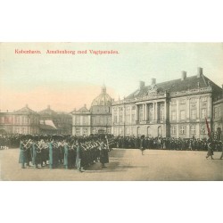 Danemark KOBENHAVN. Amalienborg med Vagtparaden