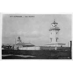 Photo cpa 76 SAINTE-ADRESSE. Les Phares 1909