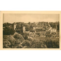 2 x Cpa LUXEMBOURG. Plateau du Rham et Ville Haute 1929