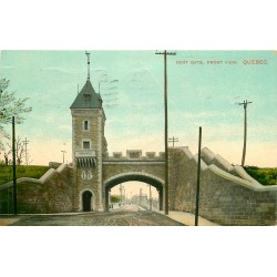 QUEBEC. Kent Gate front view 1910