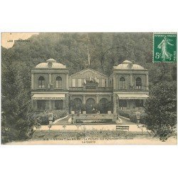 carte postale ancienne 66 VERNET-LES-BAINS. Le Casino 1908 (défaut)