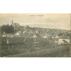 58 LORMES. Vue générale sur la Ville 1913