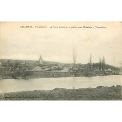 55 CHALAINES. La Meuse entre Chalaines et Vaucouleurs 1916