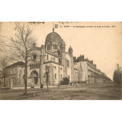 21 DIJON 1917. La Synagogue ouverte au culte en 1879