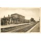 60 LIANCOURT-RANTIGNY. Intérieur de la Gare 1945