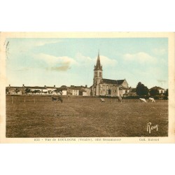 85 BOULOGNE. Le Village et les Prés vus côté Beaumanoir 1952