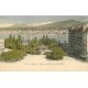 Carte précurseur vers 1900 GENEVE. Place des Alpes et Mont-Blanc