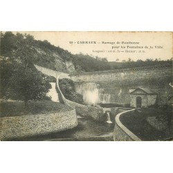 81 CARMAUX. Barrage de Fontbonne pour les Fontaines de la Ville 1916